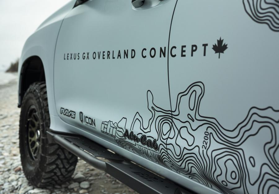 Детали экстерьера Lexus GX460 Overland Concept 2020 года  (фото 9 из 26)